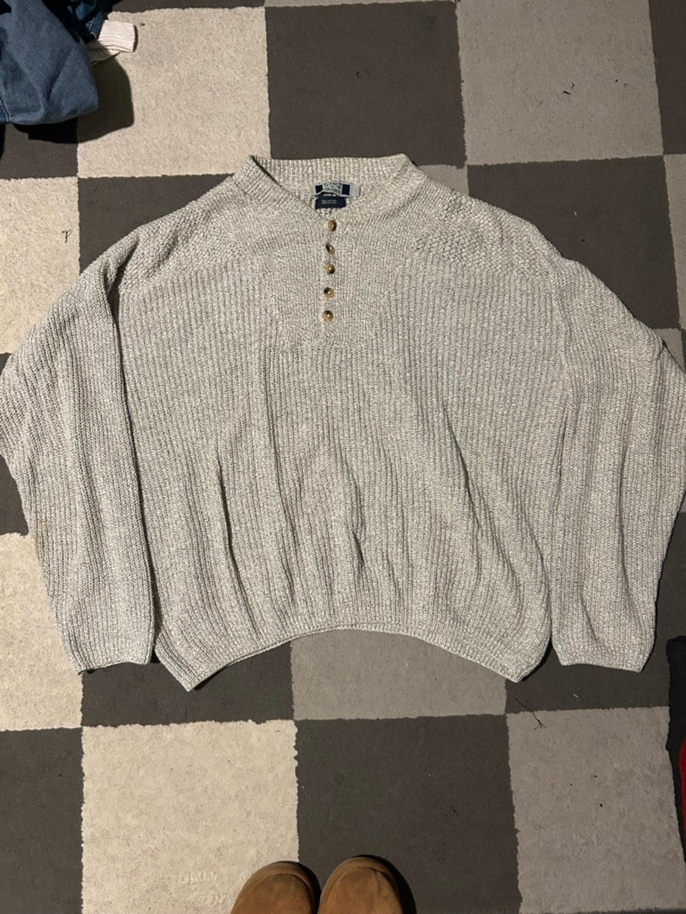 SUTTER & GRANT VINTAGE FISHERMAN SWEATER